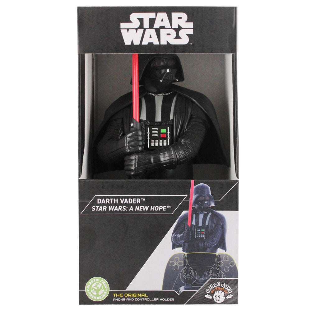 Imagen 15 de Cable Guy Soporte Sujecion Figura Darth Vader A New Hope Star Wars 20Cm