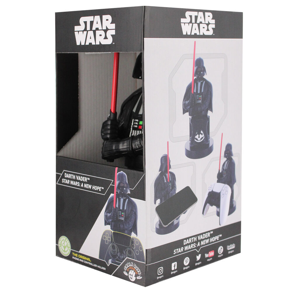 Imagen 16 de Cable Guy Soporte Sujecion Figura Darth Vader A New Hope Star Wars 20Cm