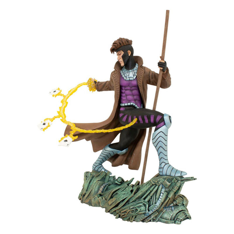 Imagen 3 - Estatua Gambit Marvel Comic Gallery 25Cm