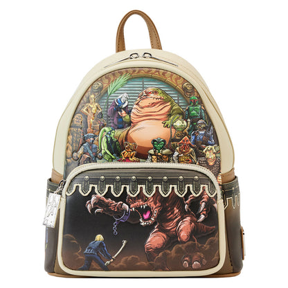 Imagen 5 de Mochila El Retorno Del Jedi El Palacio De Jabba Star Wars Loungefly 26Cm