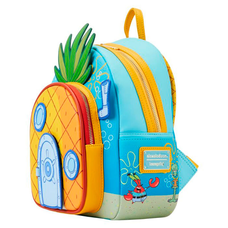 Imagen 4 - Mochila Casa De La Piña Bob Esponja Loungefly 26Cm