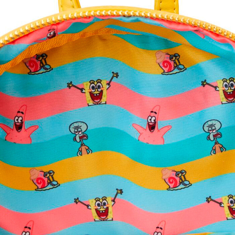 Imagen 6 - Mochila Casa De La Piña Bob Esponja Loungefly 26Cm