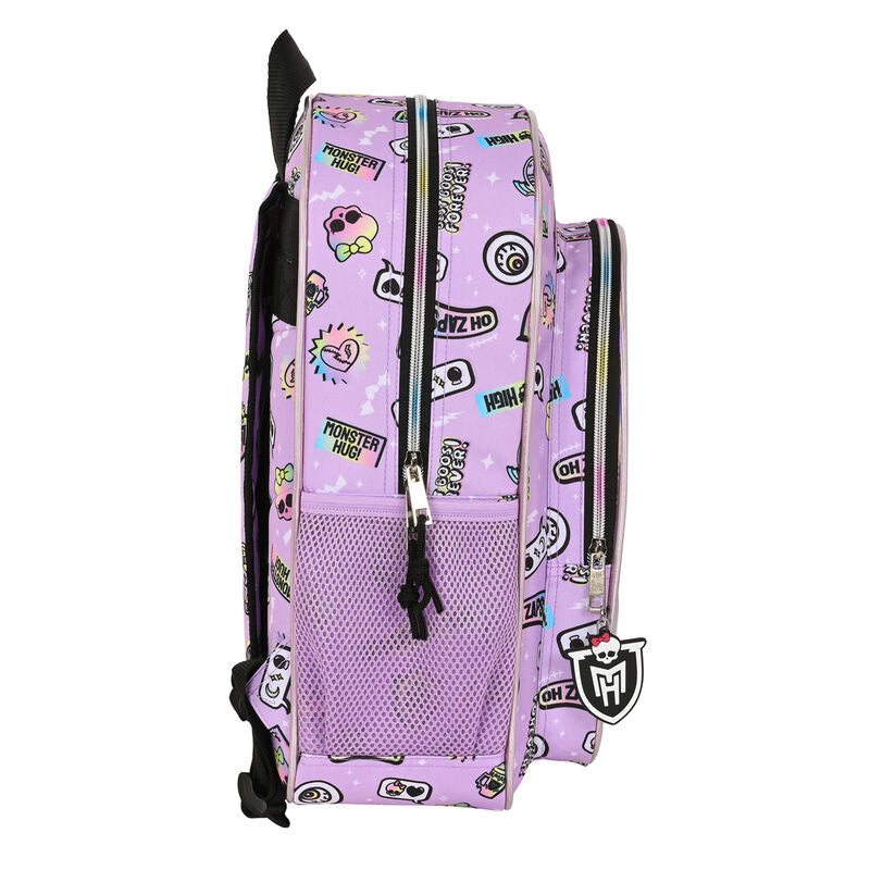 Imagen 3 de Mochila Best Boos Monster High Adaptable 38Cm