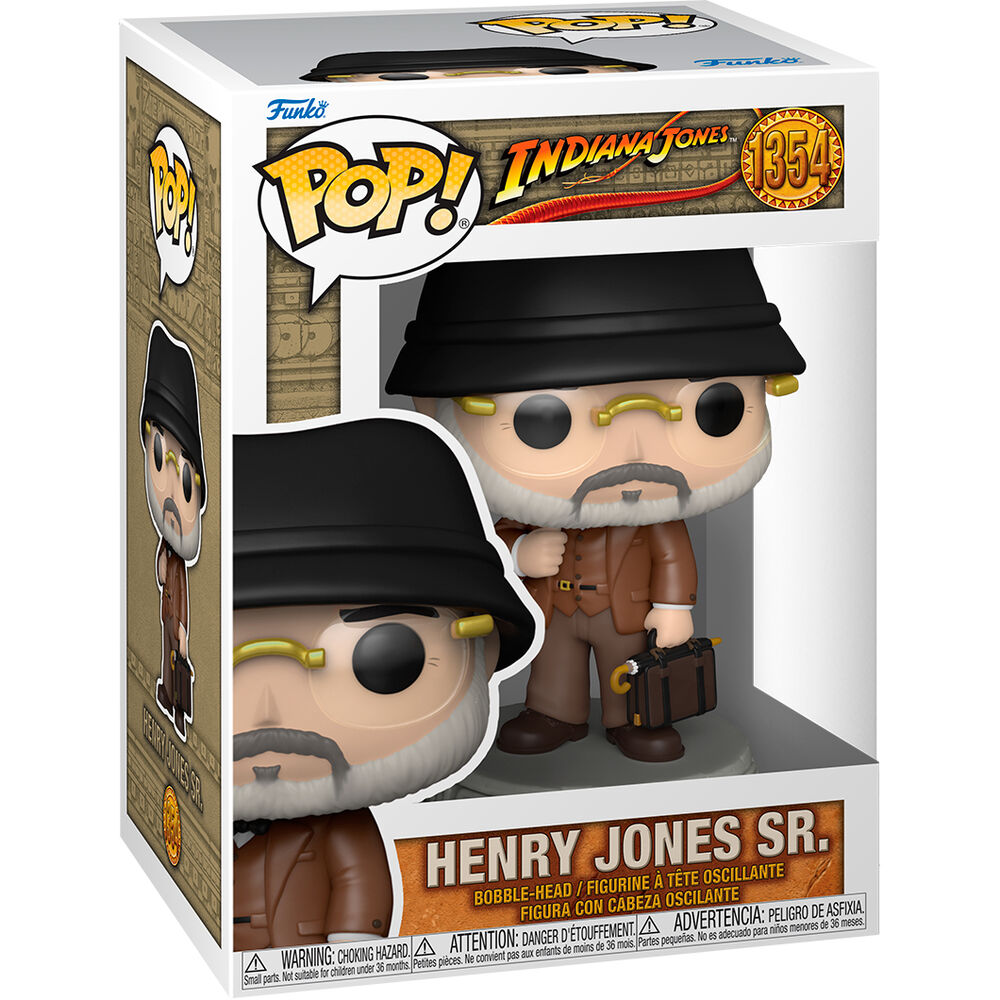 Imagen 1 - Figura Pop Indiana Jones Henry Jones Sr