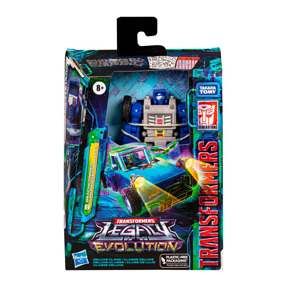 Imagen 3 - Figura Beachcomber & Paradise Parakeet Legacy Evolution Transformers 14Cm