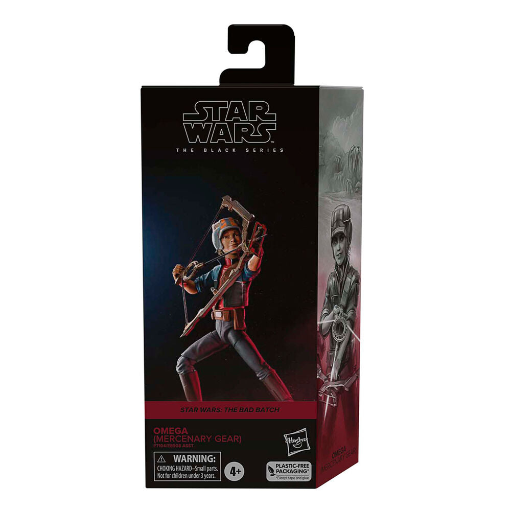 Imagen de Figura Omega Mercenary Gear The Bad Batch Star Wars 15Cm parte de nuestra colección en Espadas y más, sitio oficial.