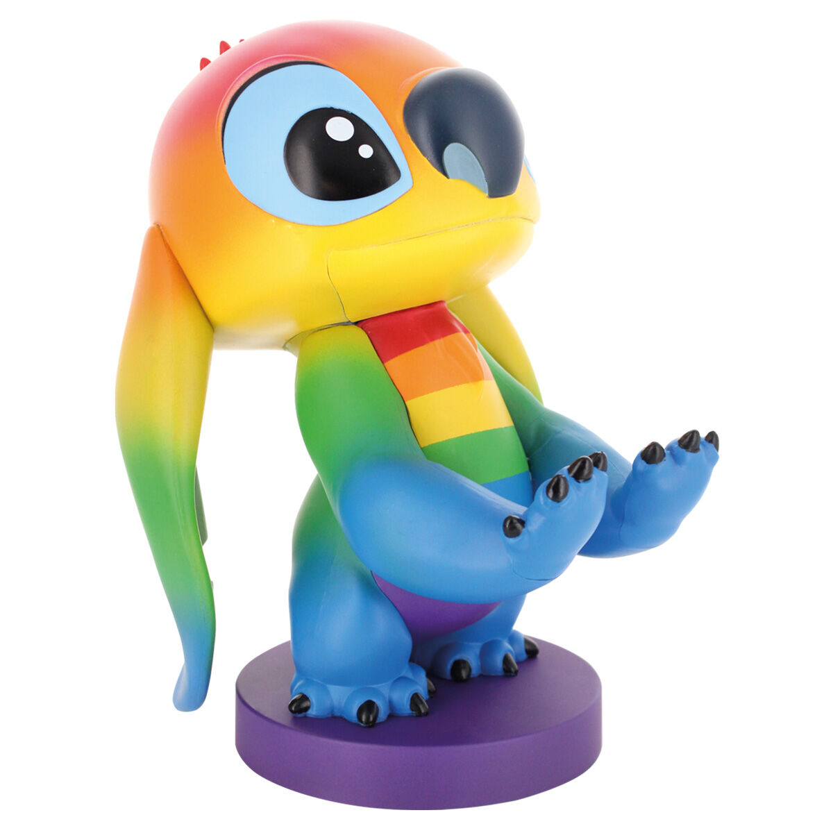 Imagen 5 de Cable Guy Soporte Sujecion Figura Rainbow Stitch Disney 20Cm