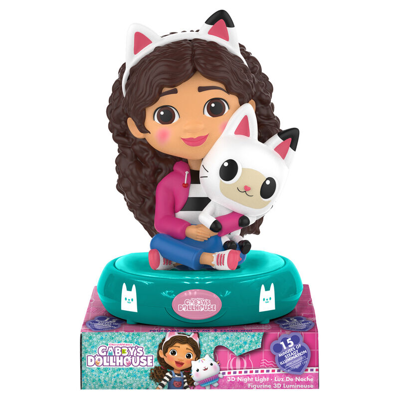 Imagen de Lampara 3D La Casa De Muñecas De Gabby parte de nuestra colección en Espadas y más, sitio oficial.