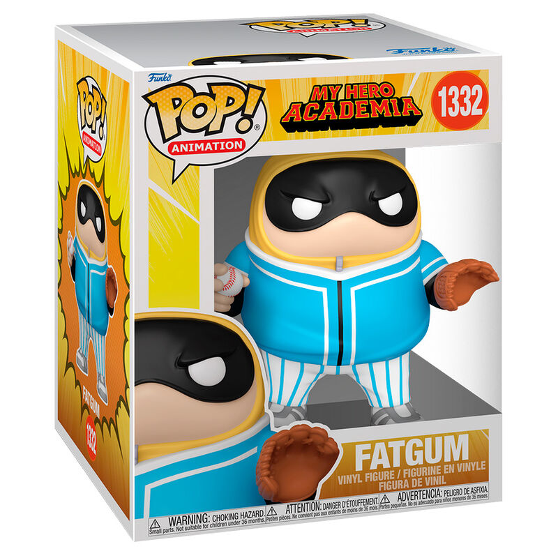 Imagen 2 de Figura Pop My Hero Academia Hlb Fatgum Baseball 15Cm