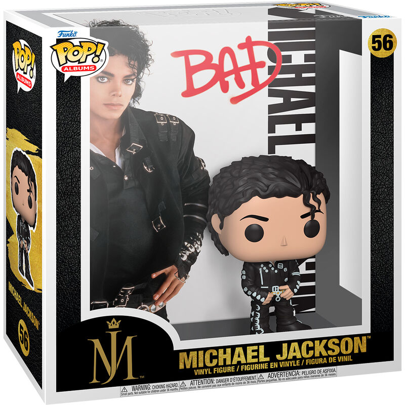 Imagen 2 de Figura Pop Albums Michael Jackson Bad