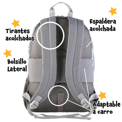 Imagen 6 de Mochila Mine Minecraft 44Cm Adaptable