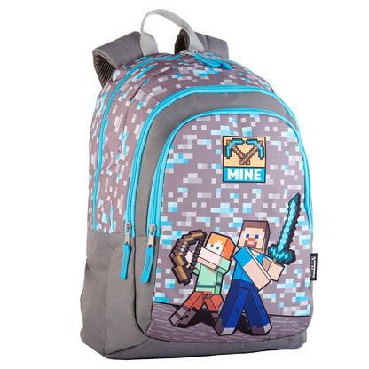 Imagen 4 de Mochila Mine Minecraft 44Cm Adaptable