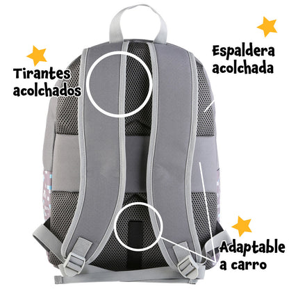 Imagen 4 - Mochila Mine Minecraft 42Cm Adaptable