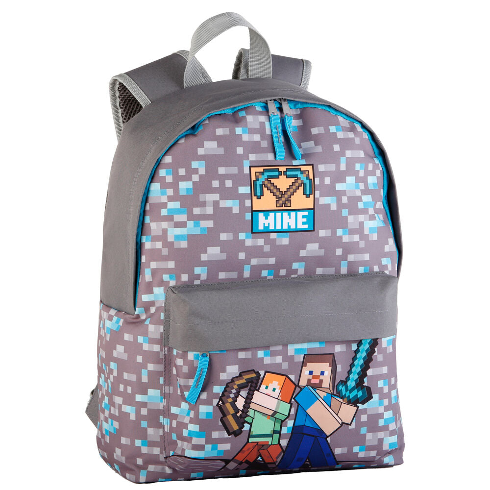 Imagen 5 - Mochila Mine Minecraft 42Cm Adaptable
