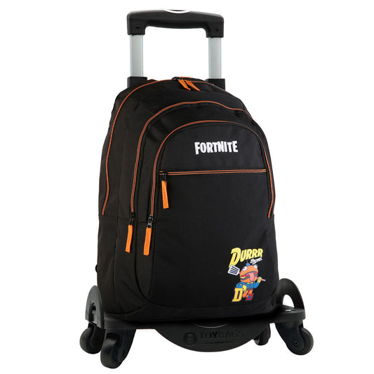 Imagen 1 de Mochila Durr Fortnite + Carro Toybags 44Cm