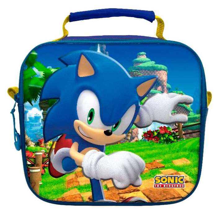 Imagen 1 de Mochila Portameriendas 3D Sonic The Heghehog 22Cm