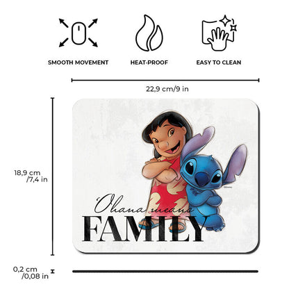 Imagen de Alfombrilla Raton Lilo & Stitch 100Th Anniversary Disney parte de nuestra colección en Espadas y más, sitio oficial.