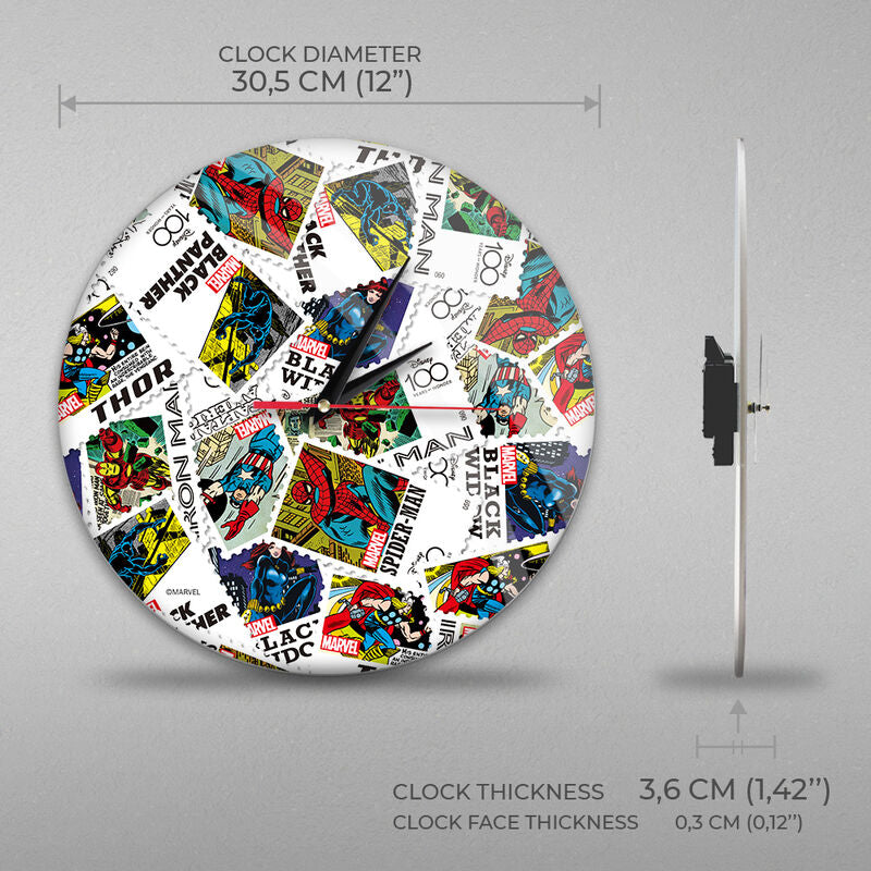 Imagen 2 de Reloj Pared Super Heroes Marvel