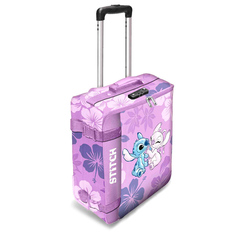 Imagen 1 de Maleta Trolley Stitch & Angel Stitch Disney Plegable 55Cm