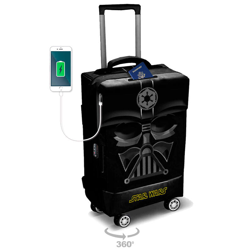 Imagen 2 de Maleta Trolley Darth Vader Star Wars 55Cm