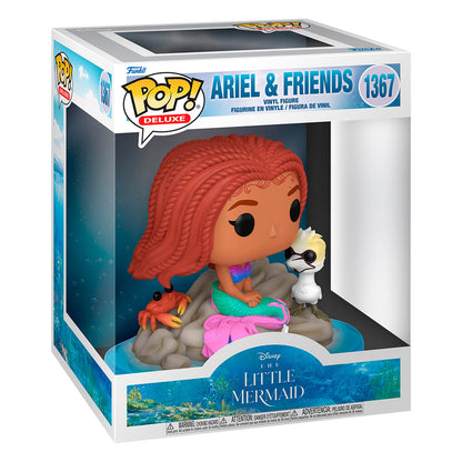 Imagen 2 de Figura Pop Deluxe Disney La Sirenita Ariel & Friends