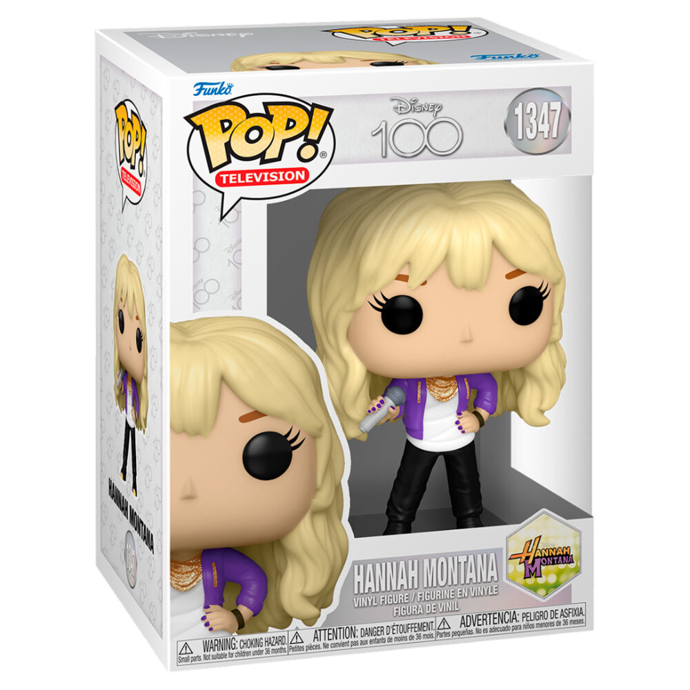 Imagen de Figura Pop Disney 100Th Anniversary Hannah Montana parte de nuestra colección en Espadas y más, sitio oficial.