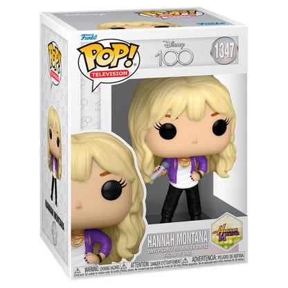 Imagen de Figura Pop Disney 100Th Anniversary Hannah Montana parte de nuestra colección en Espadas y más, sitio oficial.