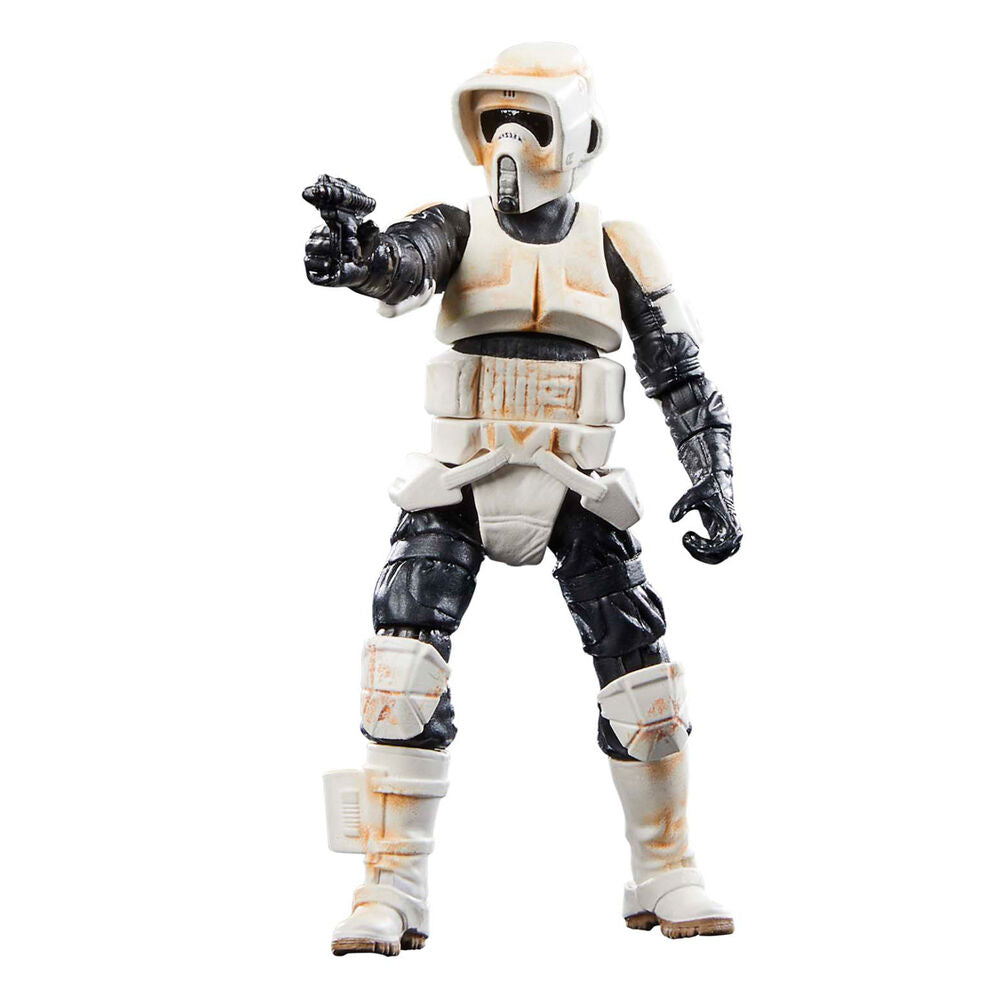 Imagen 8 de Figura Speeder Bike Scout Trooper & Grogu The Mandalorian Star Wars 9Cm