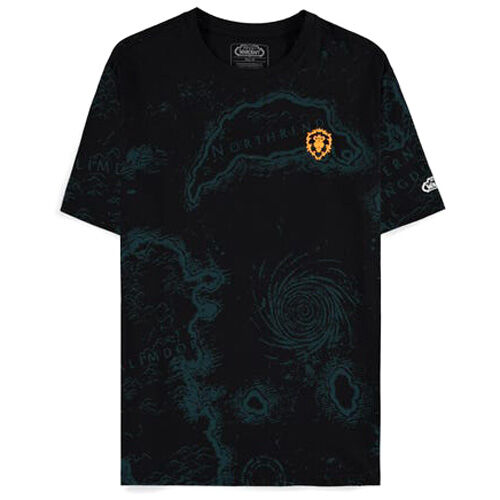 Imagen 1 - Camiseta Azeroth Map World Of Warcraft