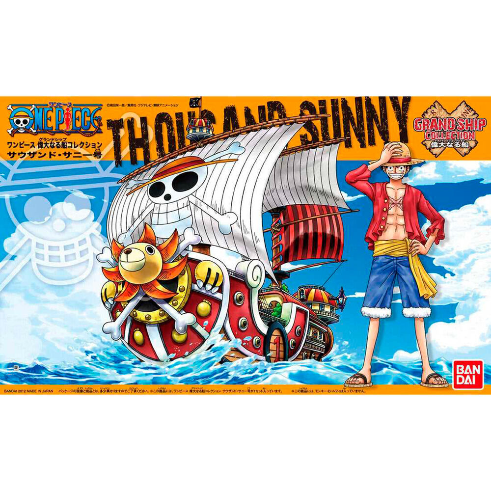 Imagen 2 - Figura Thousand Sunny Grand Ship Collection Model Kit One Piece 15Cm