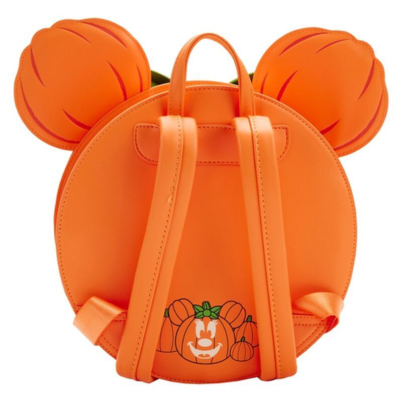 Imagen 3 de Mochila Calabaza Mickey Disney Loungefly 20Cm