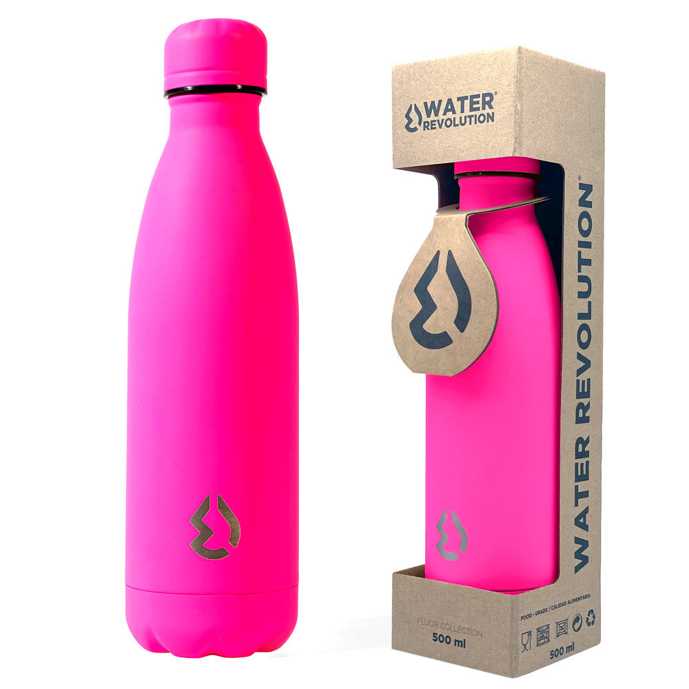 Imagen 1 de Botella Rosa Water Revolution 500Ml