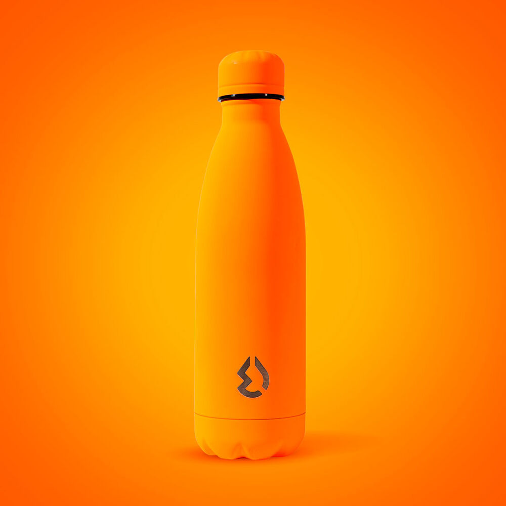 Imagen de Botella Naranja Fluor Water Revolution 500Ml parte de nuestra colección en Espadas y más, sitio oficial.