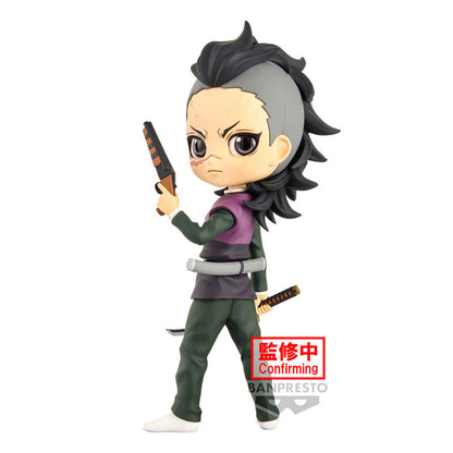 Imagen 1 de Figura Genya Shinazugawa Demon Slayer Kimetsu No Yaiba Q Posket 14Cm