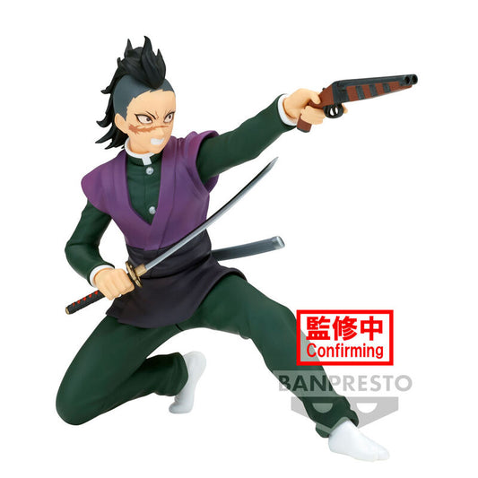 Imagen 1 de Figura Genya Shinazugawa Vibration Stars Demon Slayer Kimetsu No Yaiba 12Cm