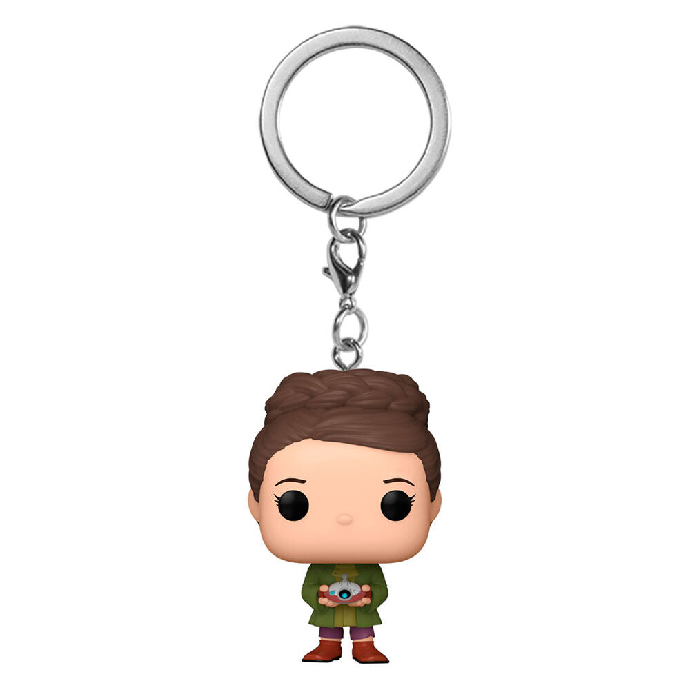 Imagen de Llavero Pocket Pop Star Wars Obi-Wan Kenobi 2 Young Leia Organa parte de nuestra colección en Espadas y más, sitio oficial.