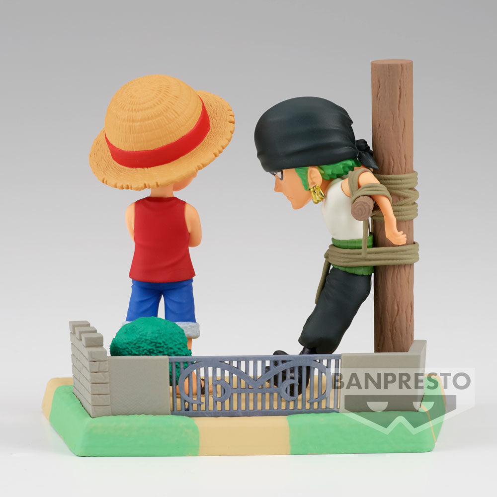 Imagen 3 de Figura Monkey D Luffy & Roronoa Zoro Log Stories One Piece 7Cm