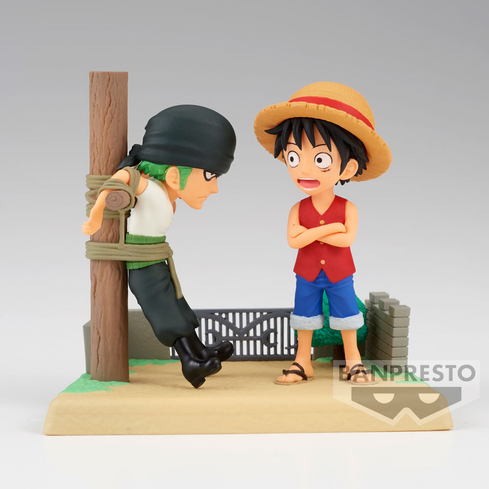 Imagen 6 de Figura Monkey D Luffy & Roronoa Zoro Log Stories One Piece 7Cm