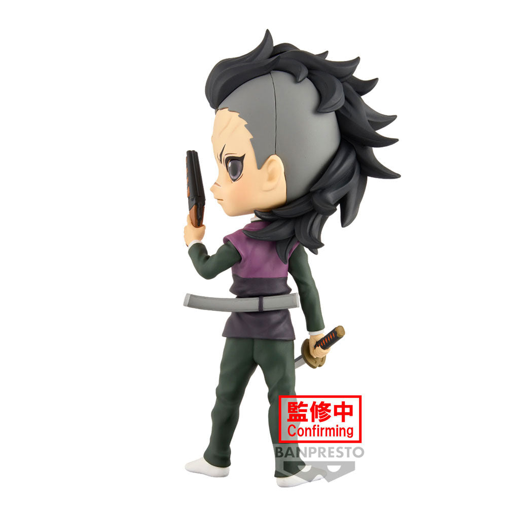 Imagen 3 de Figura Genya Shinazugawa Demon Slayer Kimetsu No Yaiba Q Posket 14Cm