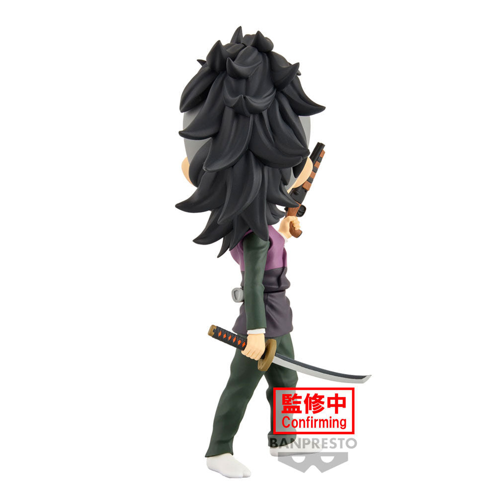 Imagen 5 de Figura Genya Shinazugawa Demon Slayer Kimetsu No Yaiba Q Posket 14Cm