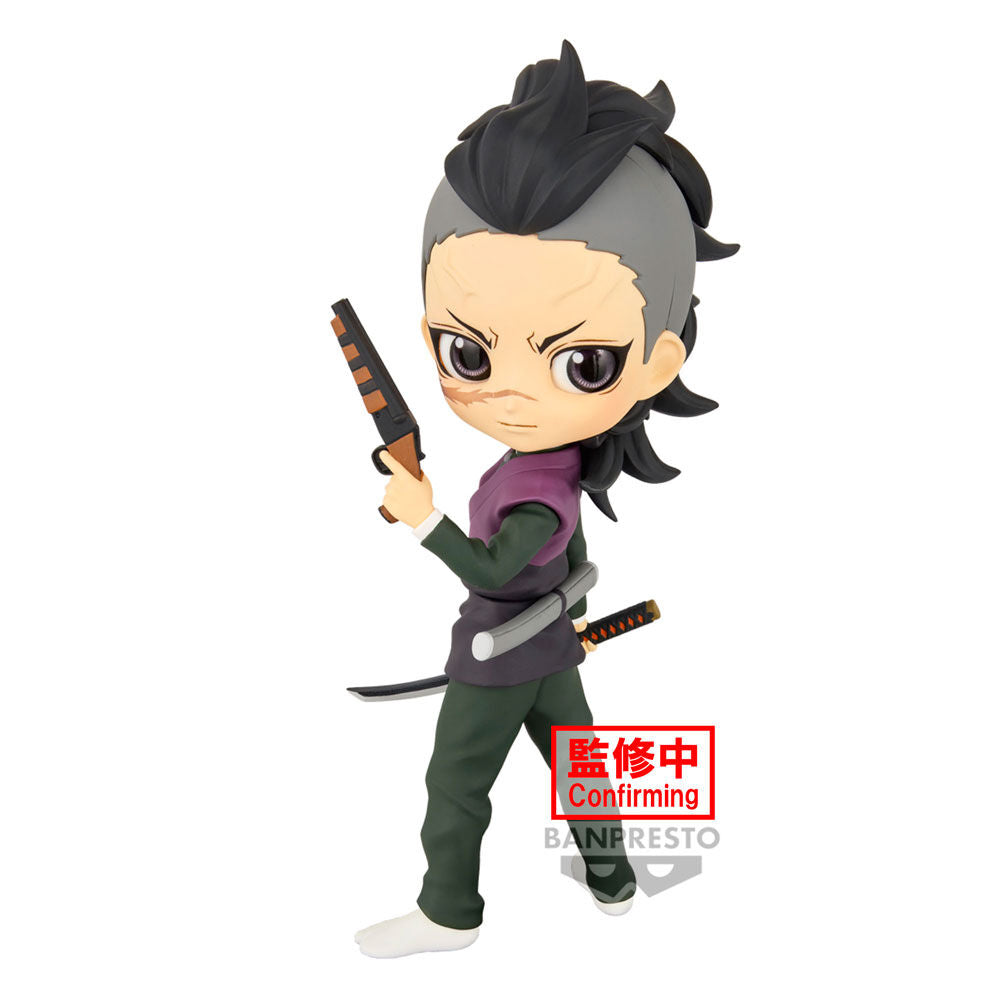 Imagen 6 de Figura Genya Shinazugawa Demon Slayer Kimetsu No Yaiba Q Posket 14Cm