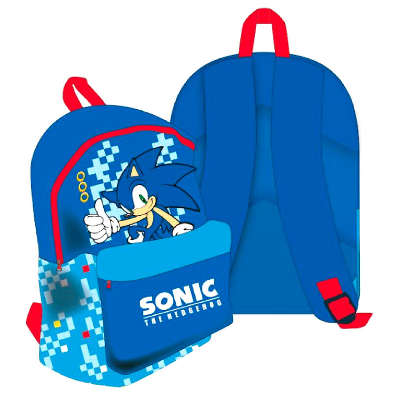 Imagen 1 de Mochila Sonic The Hedgehog 40Cm 2