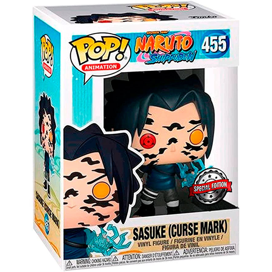 Imagen 2 de Figura Pop Naruto Shippuden Sasuke Curse Mark Exclusive