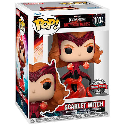 Imagen 2 de Figura Pop Marvel Doctor Strange Multiverse Of Madness Scarlet Witch Exclusive