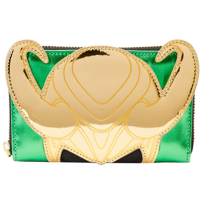 Imagen 1 de Cartera Metallic Loki Marvel Loungefly