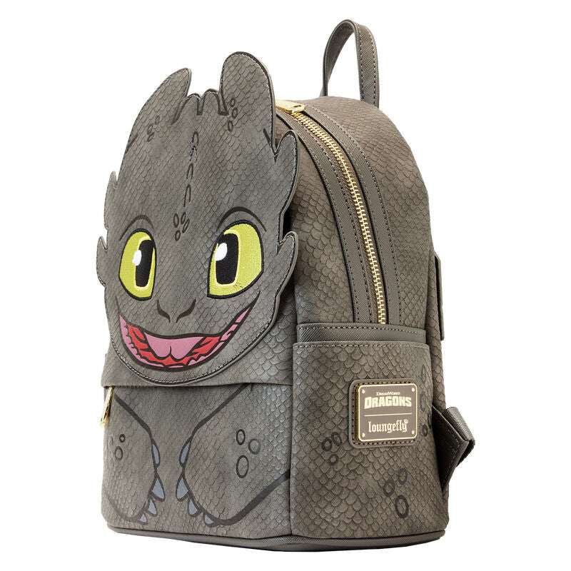 Imagen 2 de Mochila Desdentao Como Entrenar A Tu Dragon Loungefly 25Cm