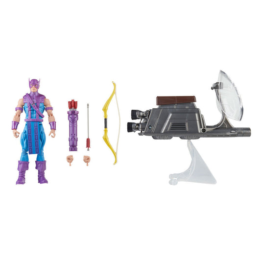 Imagen 1 de Figuras Hawkeye + Sky-Cycle Beyond Earths Mightiest Los Vengadores Avengers Marvel 15Cm