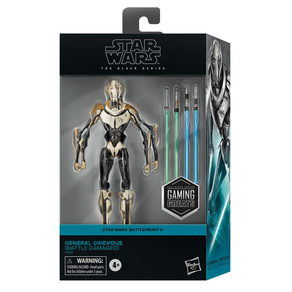 Imagen 2 de Figura General Grievous Battle Damaged Battlefront Ii Star Wars 15Cm