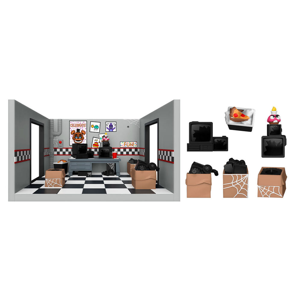 Imagen 1 - Figura Playset Snaps! Five Nights At Freddys Toy Freddy With Storage Room