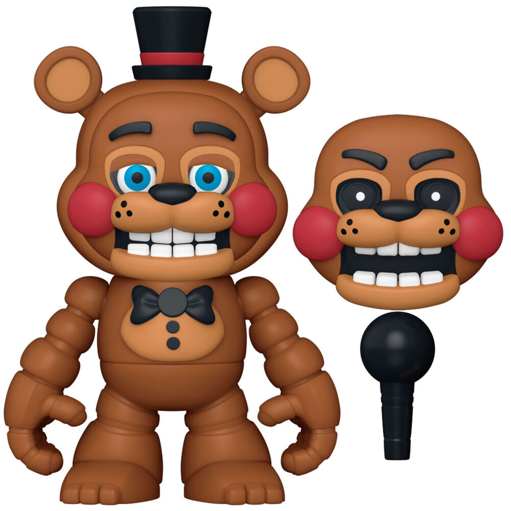 Imagen 2 de Figura Playset Snaps! Five Nights At Freddys Toy Freddy With Storage Room